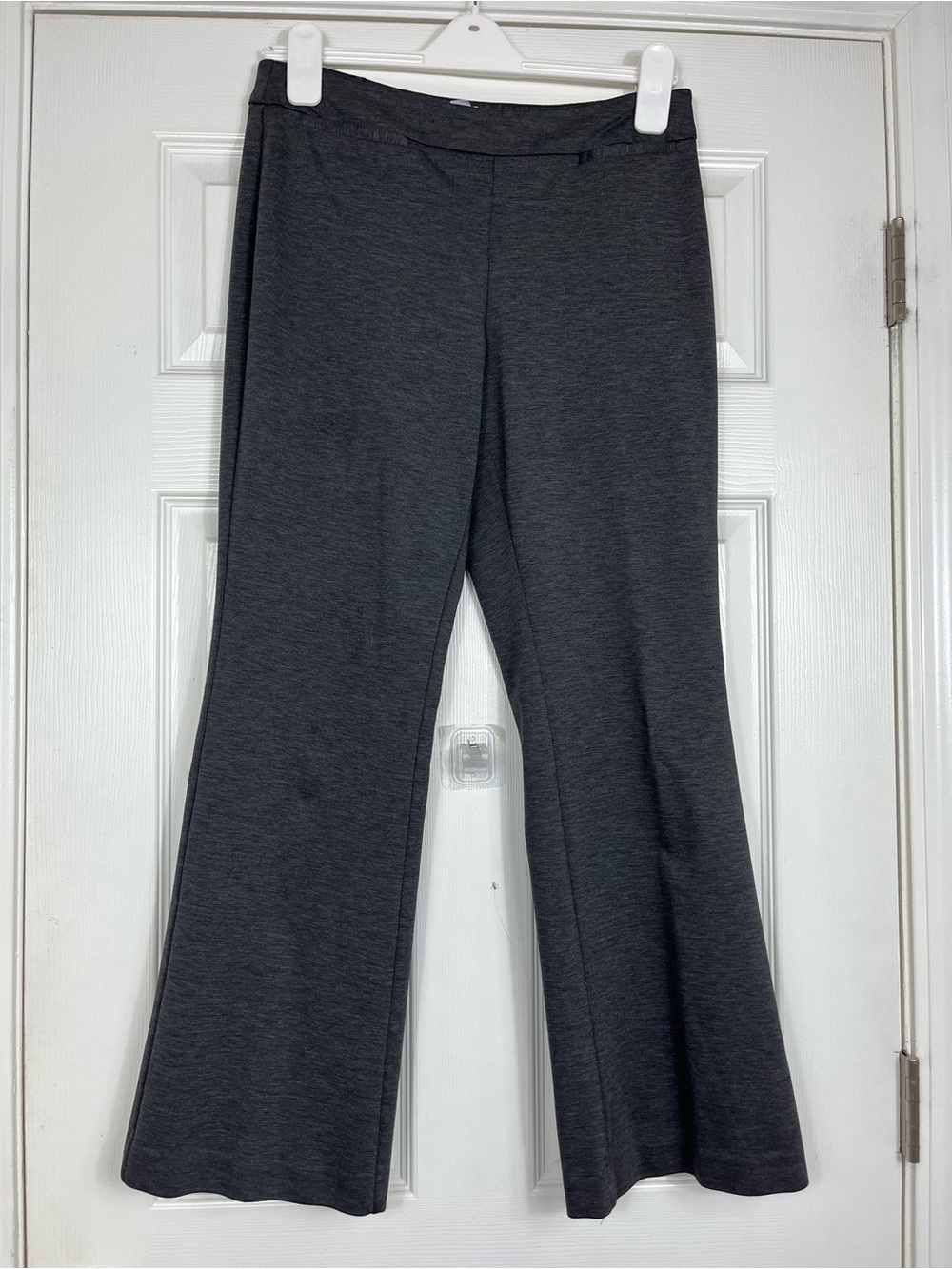 New York & Company Stretch Dress Pants Women’s M Petite Gray Pull On Work Pants